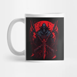 Glistening fangs of a vampire Mug